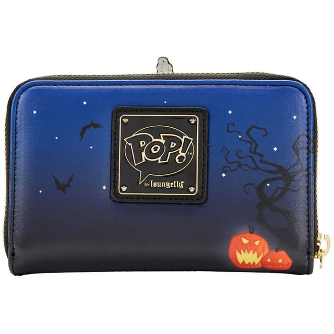 Loungefly: Pop! The Nightmare Before Christmas - Jack Skellington Huis Ritssluiting Portemonnee
