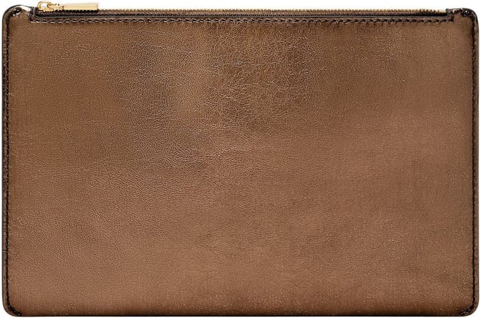 FOSSIL Utensil zak Pouch Bronze Brons