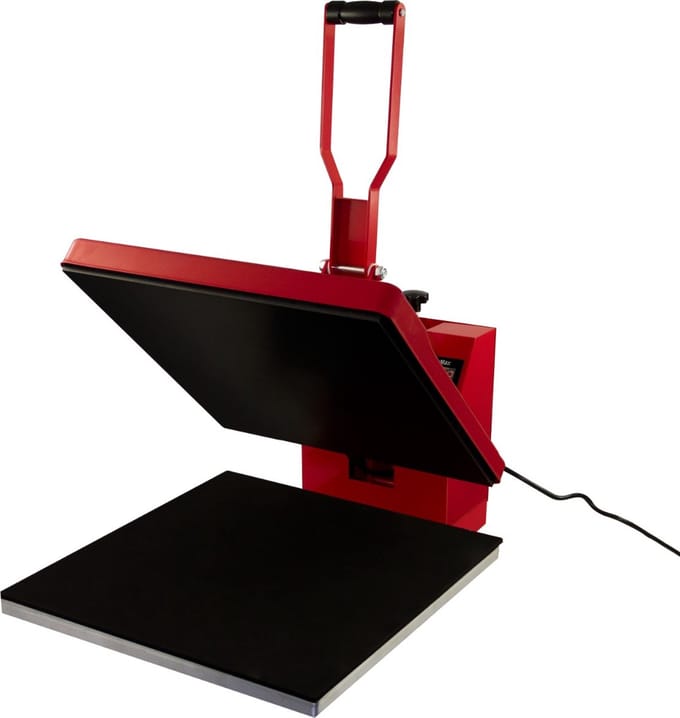Transferpers - rood - 50x50 cm - digitaal touchscreen