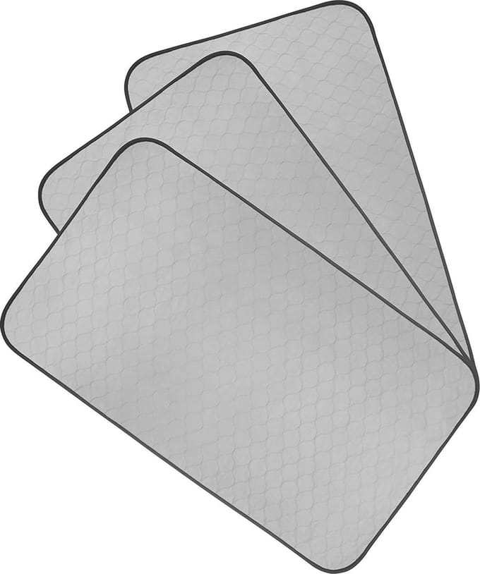 Herbruikbare wasbare trainingsmatten - Zeer absorberend met waterdichte bodem - 3 stuks XL