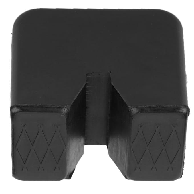 Rubberen krikpad autoframe railbeschermer krikondersteuningspadadapter gray
