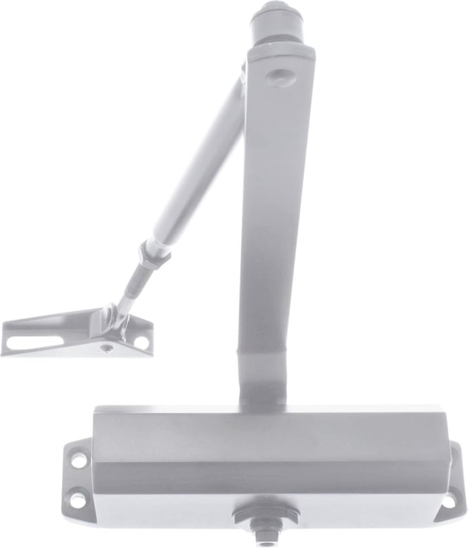 Wovar Deurdranger Grijs Aluminium| Per Stuk (Tot 65 kg) | Deursluiter