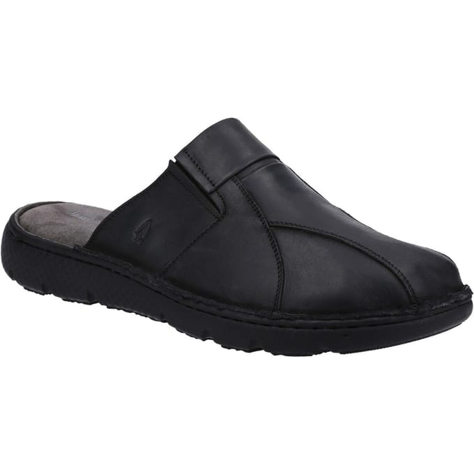 Hush Puppies Heren Carson Mule Sandalen Zwart