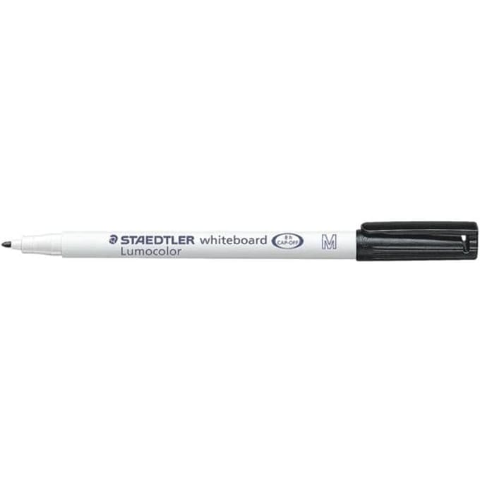 Staedtler Whiteboardstift Lumocolor schwarz 301-9 Whiteboardmarker Zwart 1 stuk(s)