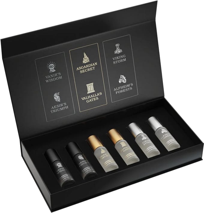 The Beard Struggle 6 flesjes van 5ml Cologne Oil ( parfum )