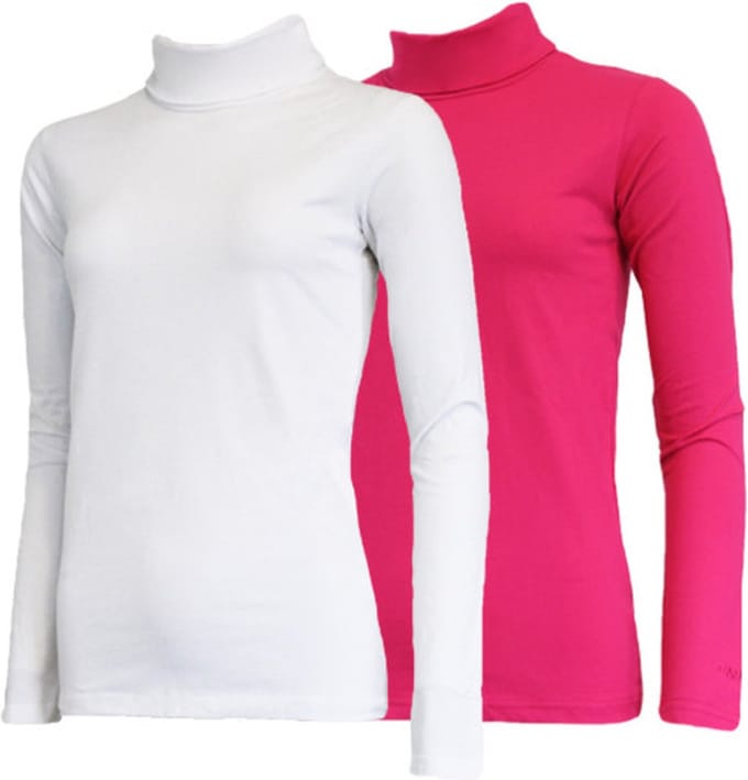2-Pack Campri - Skipully - Wintersportpully - Dames - White/Pink (1047) - maat XXL