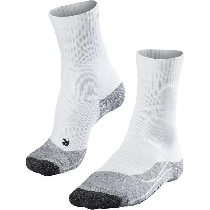 FALKE TE2 anti-blaar katoen functioneel materiaal tennissokken heren wit - maat 39-41