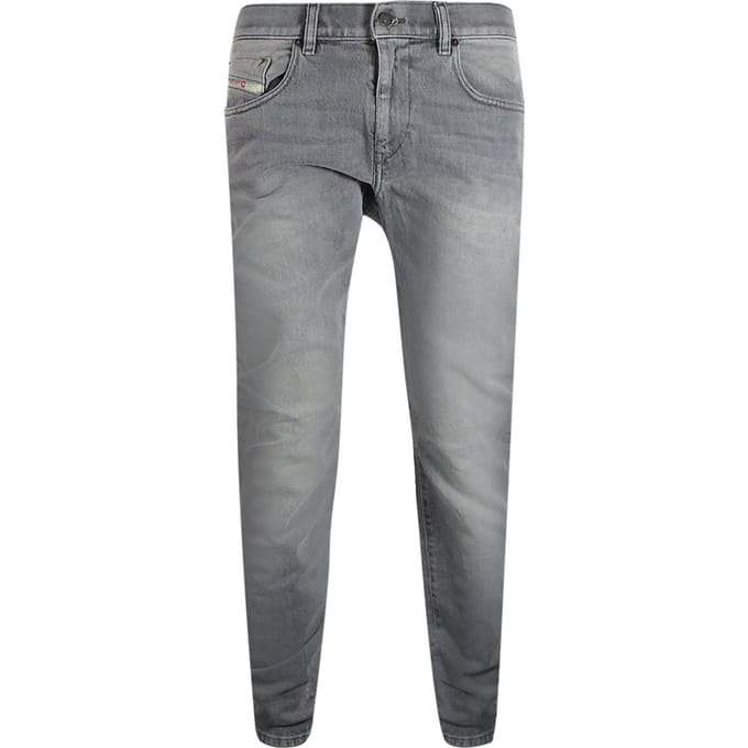 Diesel 2019 D-strukt-r Grijze Denimbroek