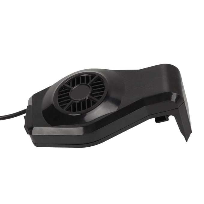 Aquarium Koelventilator Multifunctioneel Stil Aan de Muur Gemonteerde Vis Tank Koelventilator voor Aquarium Vis Tank black