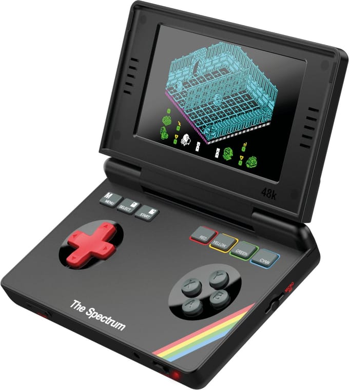 The Spectrum - Retro Handheld - Inclusief 25 games