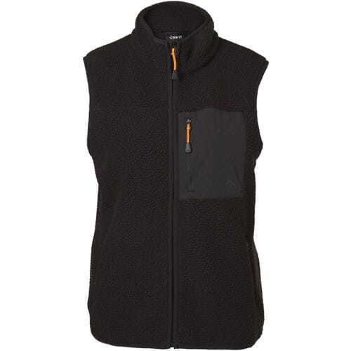 CRIVIT Dames fleece bodywarmer (Zwart, M (40/42))