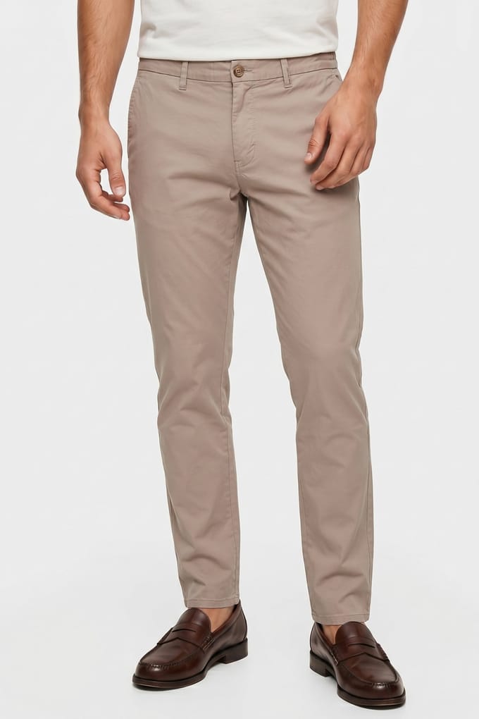No Excess Pants Stretch Garment Dyed Light Desert Größe: W38L32 | Chinos Outlet | Herren