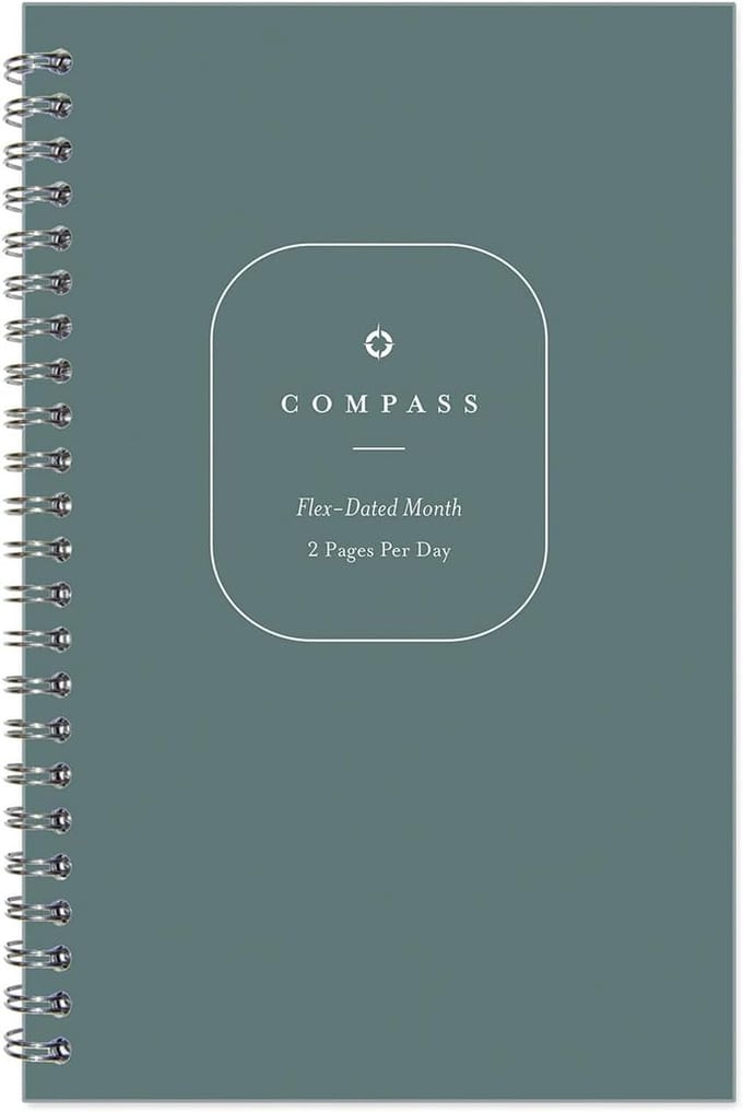 Onze Jaarplanner zonder Datum - Twee Pagina's Per Dag