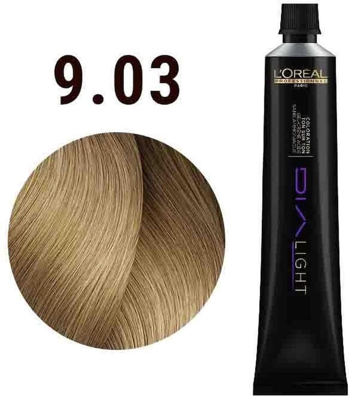 L'Oréal Professionnel - Dia Light - Haarverf - 50 ML - 9.03
