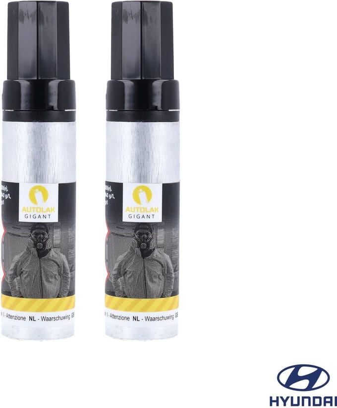 HYUNDAI - lakstift (set)- WW2 - WHITE CREAM-MET.
