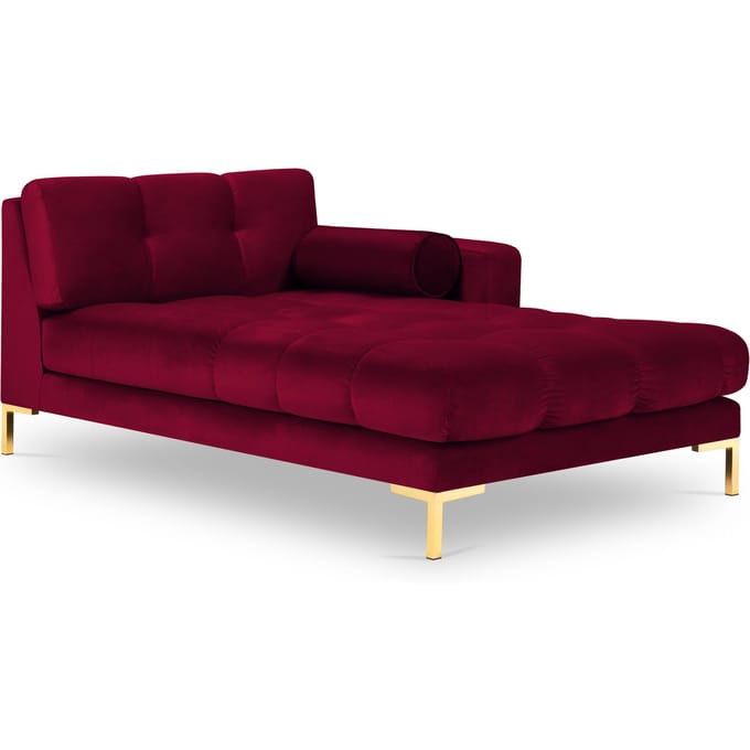 Chaise longue Bali rechts velvet | Cosmopolitan Design