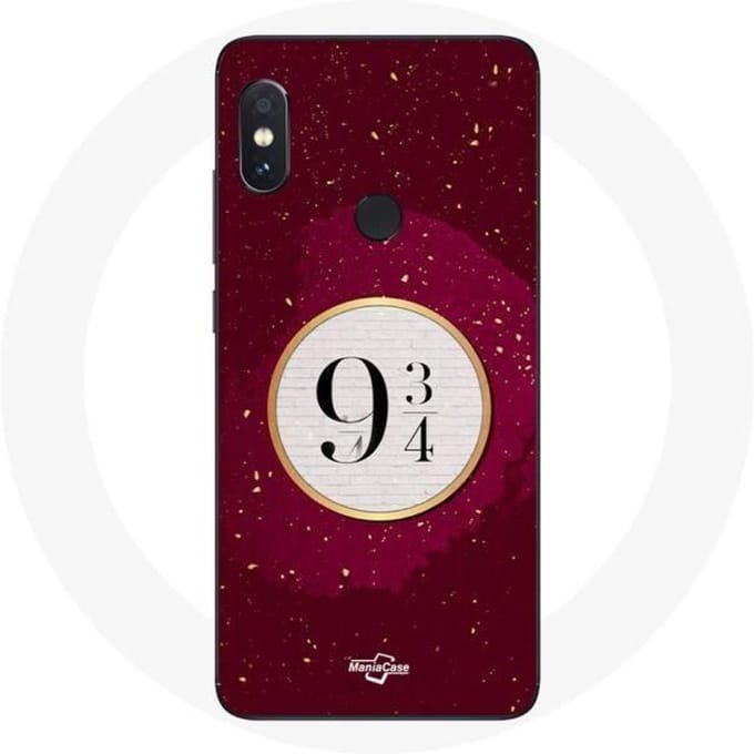 Coque - Harry Potter - Xiaomi Redmi Note 5 Pro - Rouge - Souple - Voie 9 3/4