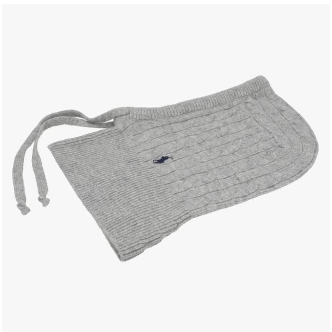Polo Ralph Lauren Kabelgebreide Balaclava Muts Wc0655 057 WC0655-057 gray