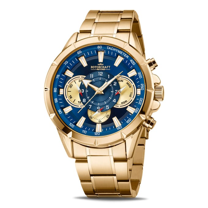 Rotorcraft - Heren Horloge Savage - Goud