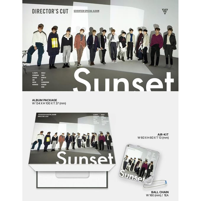 SEVENTEEN - DIRECTOR'S CUT KiT ver. Album(Vernieuwing) Kit ver. white