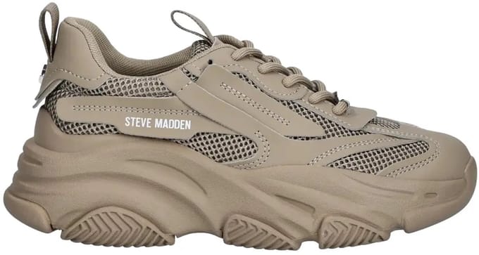 Steve Madden Possession-e chocolate brown dames sneaker