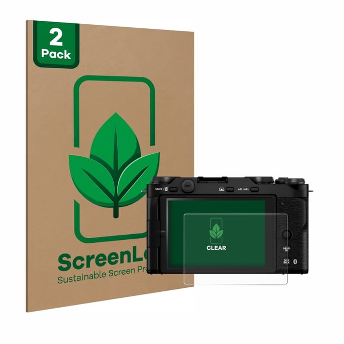 2 Stuks Screenprotector voor Fujifilm X-M5 - Hoogwaardige Beschermfolie transparant