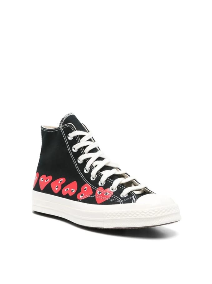 Comme des Garçons PLAY x Converse Chuck 70 Hi-sneakers