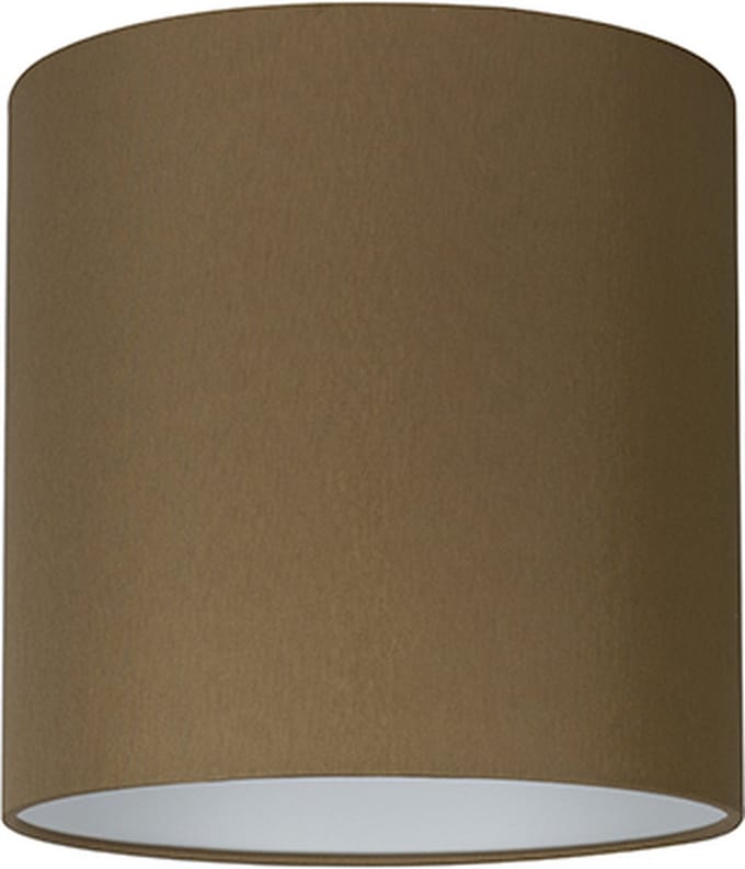 Uniqq Lampenkap stoffen cognac Ø 20 cm – 20 cm hoog