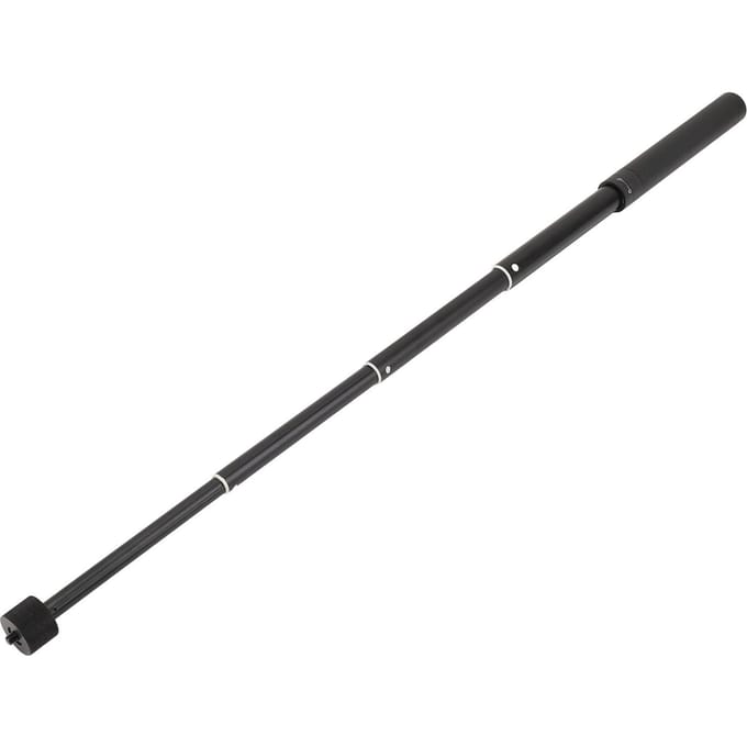 Verlengstang 4 Delen Aluminiumlegering Lichtgewicht Verlengstok met 14 Inch Schroef voor Feiyu gray