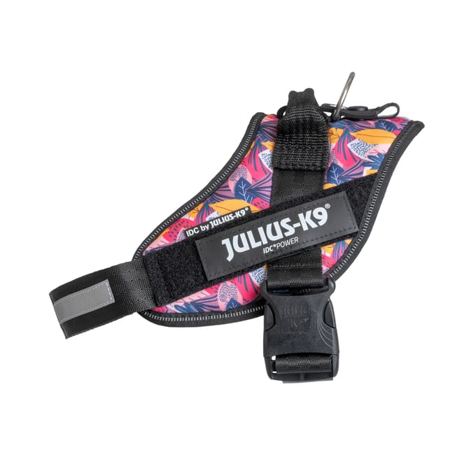 Limited Edition Julius-K9 IDC® Powerharness, Leaf 2 Gr. M/0: Borstomtrek 58-76 cm voor honden