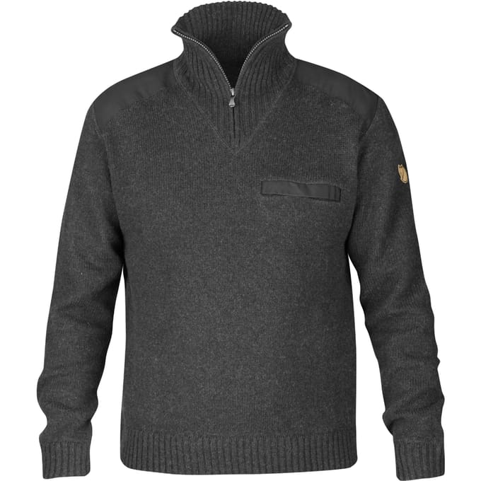 Fjallraven koster sweater d. grey - xxl