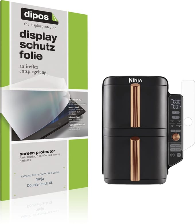 dipos – 2x Matte Beschermfolie geschikt voor Ninja Double Stack XL | Krasbestendige & antireflecterende Screenprotector Ultra-Thin