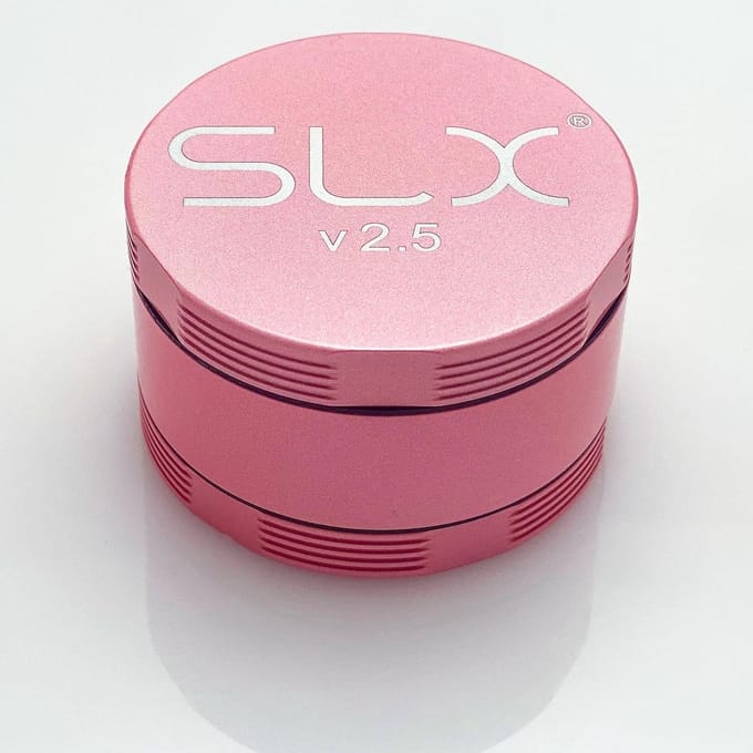 SLX Grinder Aluminium Non Sticky 88 mm, Flamingo Pink