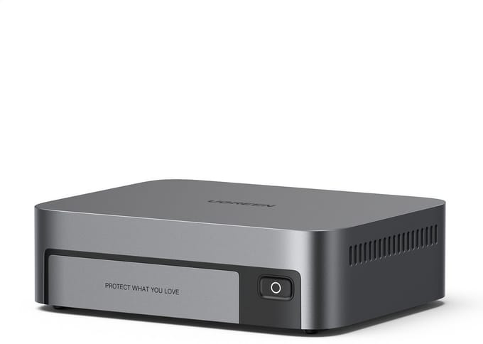 Ugreen NASync DXP480T Plus - 4-bay NVMe NAS-systeem - USB-C - 2,5 GbE – Zwart​