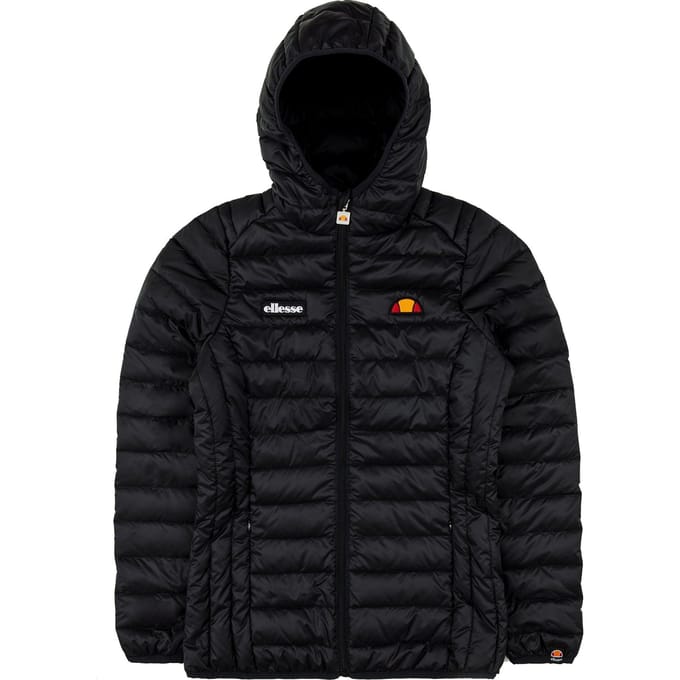 Ellesse Dames Lompard Gewatteerde Jas (Zwart)