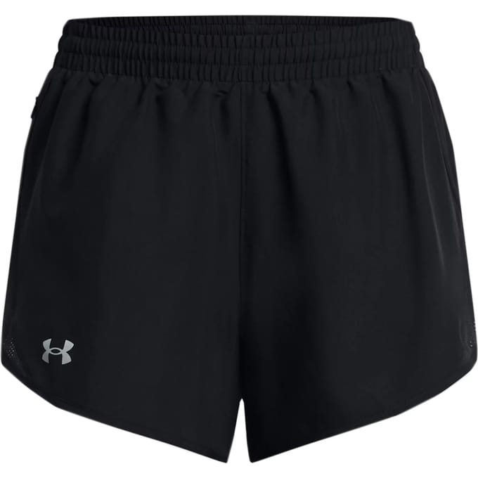Under Armour Fly By 3in  Hardloopshorts Dames