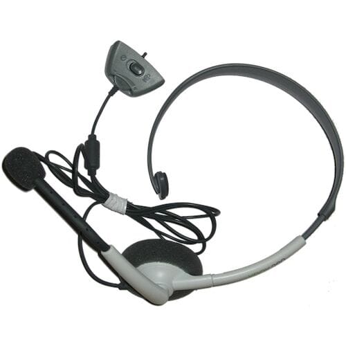 Microsoft Xbox 360 Wired Headset-Wit (Xbox 360) Gebruikt
