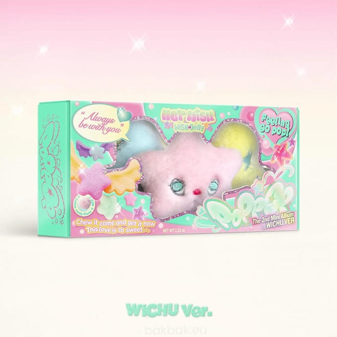 NCT WISH - [POPPOP] 2e mini-album SMART ALBUM Version WICHU
