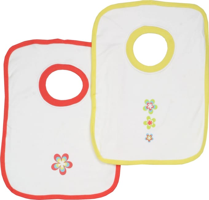 Bianco Blu Babies Slabber - 2 stuks - Rood