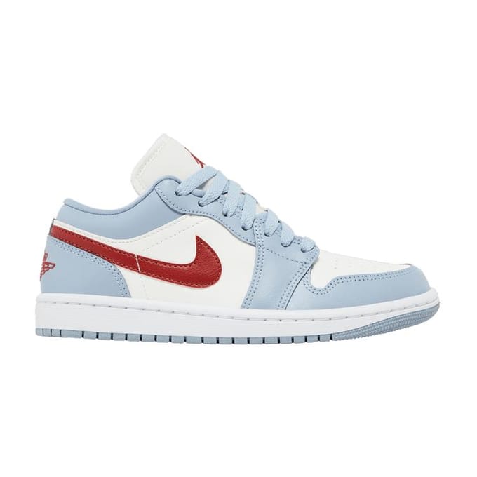 Jordan 1 Low Blue Whisper Dune Red (Vrouwen) 36