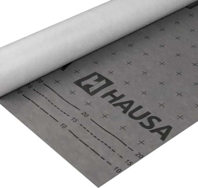 Flexibele Drielaagse Onderspanbaan - 100 g/m², Waterdicht en Scheurvast voor Daken