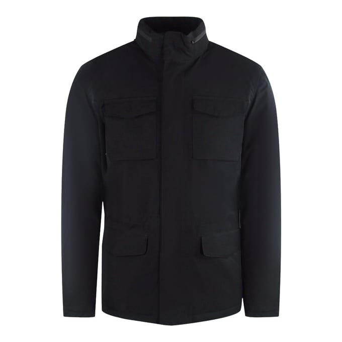 Aquascutum Active Field Jacket Zwarte Jas