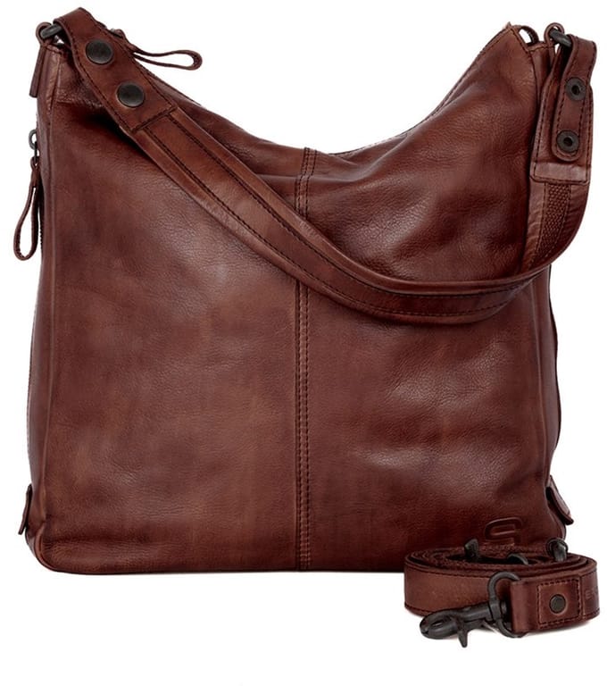 Leren Schouder / Crossbodytas - Gayla - Donkerbruin