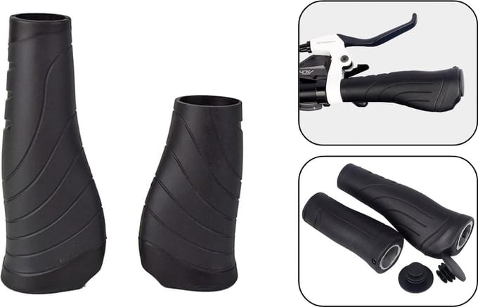 PD® Fietshandvatten 140 mm + 95 mm - Fietshandvatten voor fiets met versnellingen draaischakelaar