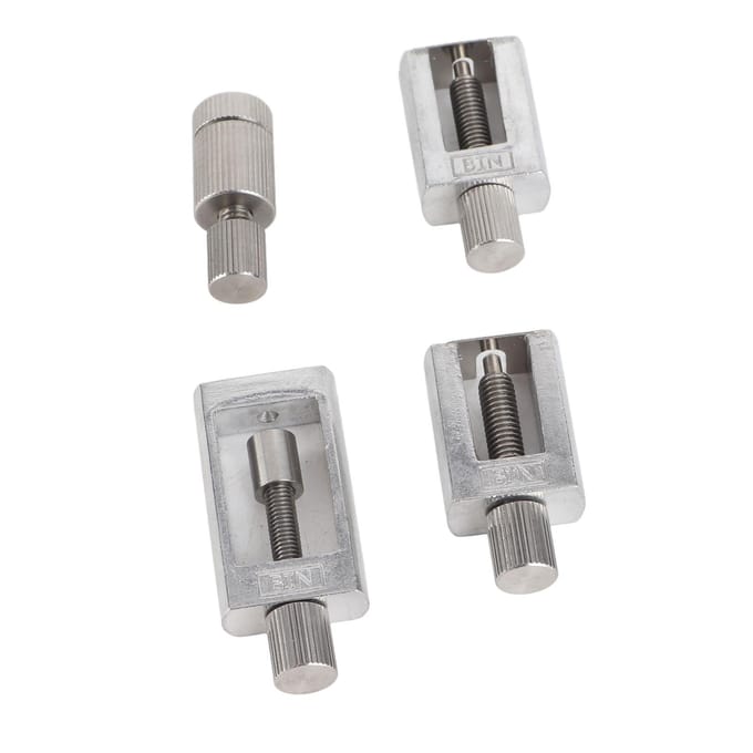 4-delige set Tandheelkundig Handstuk Lager Reparatiegereedschap Hoge Snelheid Cartridge Verwijderaar Zware Uitvoering white
