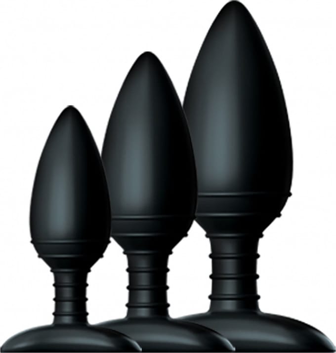 Nexus Butt Plug Trio Set - Anale Starter Set - 3 stuks