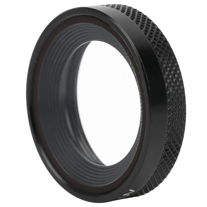 UV Lensfilter Beschermglas Waterdicht Accessoire voor OSMO ACTION Actiecamera black
