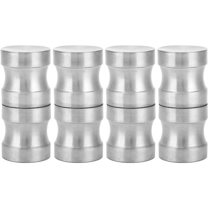 4Set 304 Roestvrij Staal Doucheglasdeur Handvat Trekknoppen Hardware Badkamer Accessoire