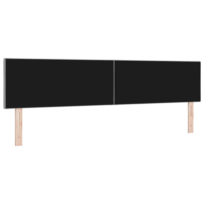 vidaXL Hoofdbord Lichtgrijs 200 cm Stof