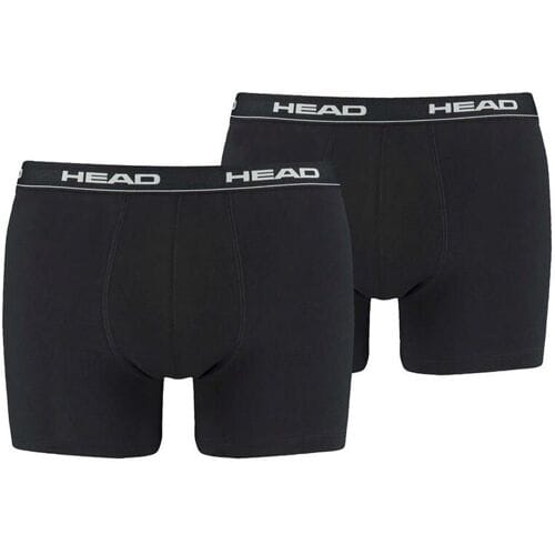 Head - Basic Boxer 2-Pack - Men's Boxers Black-S